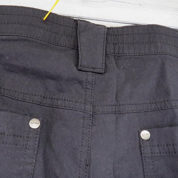 CQR Pants Mens 36x32 Black Tactical Cargo Stretch YKK Zipper Nylon Blend Outdoor - Picture 6 of 12